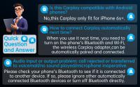 Adaptador De Coche 2 En 1 Wireless CarPlay Y Android Auto Negro Plug & Play Para iPhone Y Samsung Transforma Cableado a Inalámbrico Compatible Con Netflix YouTube Para Toyota Mazda Nissan Honda Y Más - details 11