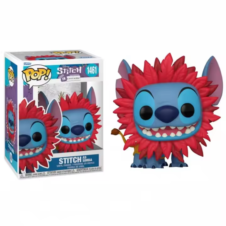 Funko Pop! Disney Lilo y Stitch, Stitch as Simba 1461 - 1