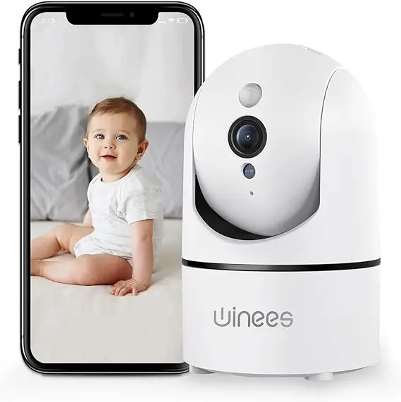 Winees Cámara IP 1080P Cámara WiFi (Pack de 1) - 1