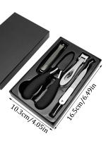 Juego De 5 Tijeras Para Uñas Grandes 5 Piezas Tijeras De Uñas Para Dedos Y Tobillos Para Hombres Y Mujeres Diseño Pesado Y Duradero De Acero Inoxidable - details 5