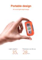 Mini Linterna De Corbata Recargable Por USB Con Sensor De Onda Luz Exterior Para Camping Senderismo Uso Emergente - details 4