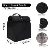 Lonchera reutilizable para adultos, para Mujeres, adolescentes, Niños, lonchera Grande separada - details 1