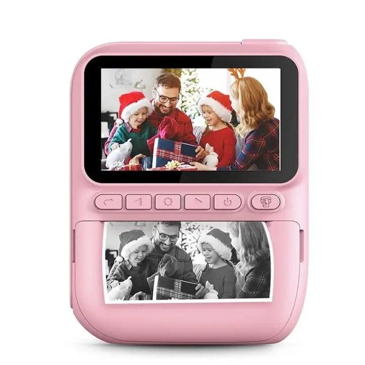 Camara Fotos Infantil Instantanea, 3,0 Pulgadas 14 MP Camara Fotos Infantil con Tarjeta de 32 GB y Papel de Impresión, HD 1080P Cámara Instantánea para Niños y Niñas 3 a 12 Años - 1