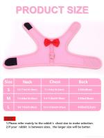 Correa De Malla Transpirable Para Mascotas Pequeñas Conejos Y Ardillas Ideal Para Cachorros Y Animales Domésticos - details 1
