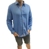 Camisa Ocean Pacific Lino/algodón manga larga con detalle. - details 0