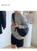 Bolso De Hombro Para Mujer De Verano Capacidad Grande Nylon Casual Dumpling Bolso De Color Sólido De Alta Calidad Cruzado - details 3