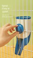 Cacerola De Alimentación Y Agua Automática Para Mascotas Pequeñas 500ML Plástico Adecuado Para Perros Gatos Pájaros Conejos Pigeon Parrot Colgante Para Jaula - details 5