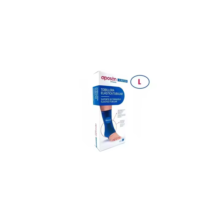 APOSAN DYNAMIC TOBILLERA ELASTICA TUBULAR AZUL T/L - 1