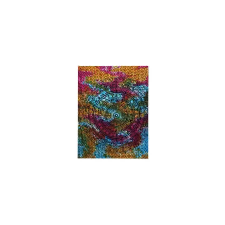 Colcha Individual de Algodón + Tapiz - Mandala Elefante - 1