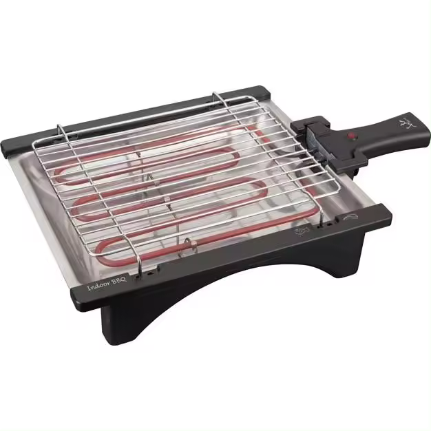 Barbacoa Eléctrica Jata BQ95 2000W 28x22 - Plancha y Parrillas - 1
