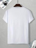 Camiseta De Gato Negro Para Hombres Estilo Casual Cuello Redondo Manga Corta Transpirable Y Ligera Para Todas Las Estaciones - details 3