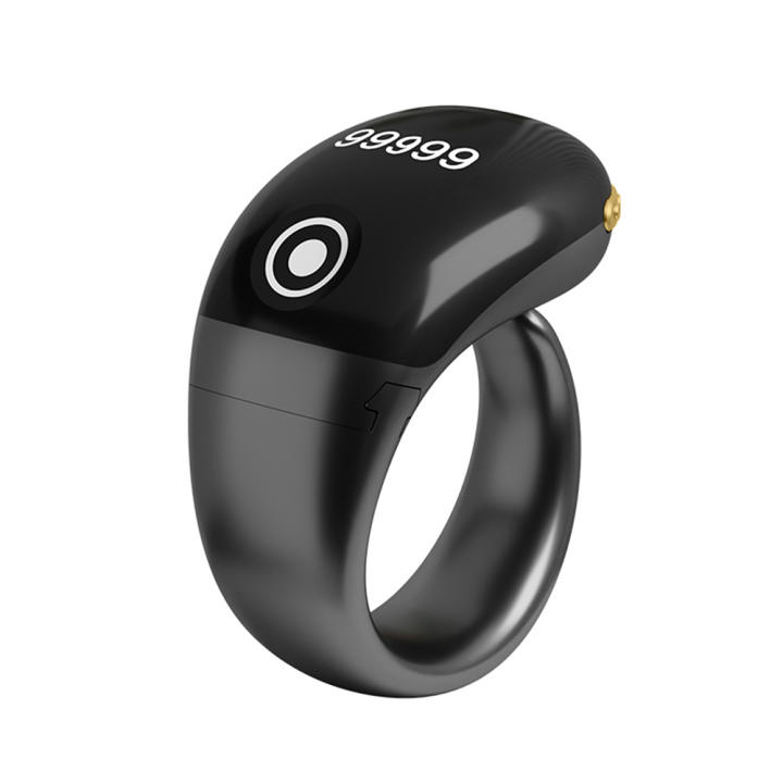 Tasbih Inteligente Con Pantalla OLED Recordador De Oración Recargable Por USB Vibration Reminder Para Musulmanes Zikr Anillo Contadores