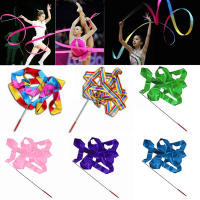Cinturones De Danza Coloridos 4M Para Niños Juguete De Cinturones De Gimnasia Artística Con Bastón Para Regalo Ideal Para Actividades De Danza Y Artes Marciales - details 0