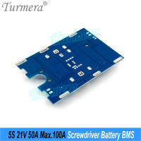 Turmera Caja De Batería Para Destornillador 18V 21V Soporte De Batería 18650 5X 10X 15X 20X Con BMS 50A Máx.100A Para Reparación De Taladro Eléctrico - details 48