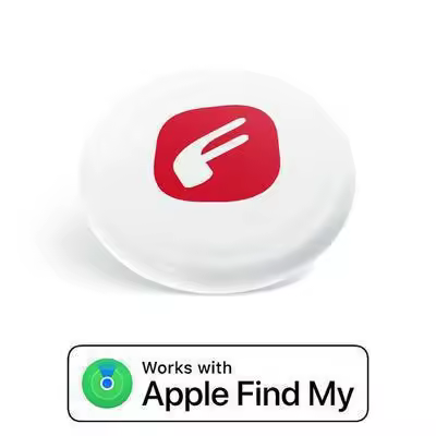 Forcell F-Tag F-01 - Localizador de Objetos Bluetooth para Llaves y Bolso, Compatible Apple Find My (Buscar) - Blanco - 1