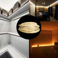 Tira De LED COB Flexible RA90 Alta Densidad 12V 24V 320LEDs/M Luz De Encaje Blanco Rosa Amarillo Azul Helado Rojo Verde Para Decoración De Hogar - details 13