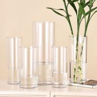 Vaso De Acrílico Estilo Contemporáneo Transparente Para Flores Frescas Y Plantas Hidroponicas Decoración De Hogar Y Boda - details 6