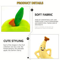 Juguete De Peluche De Frutas Simulación Almohada Suave De Estilo Idílico Decoraciones De Evento Y Fiesta Para Adultos Y Niños - details 1