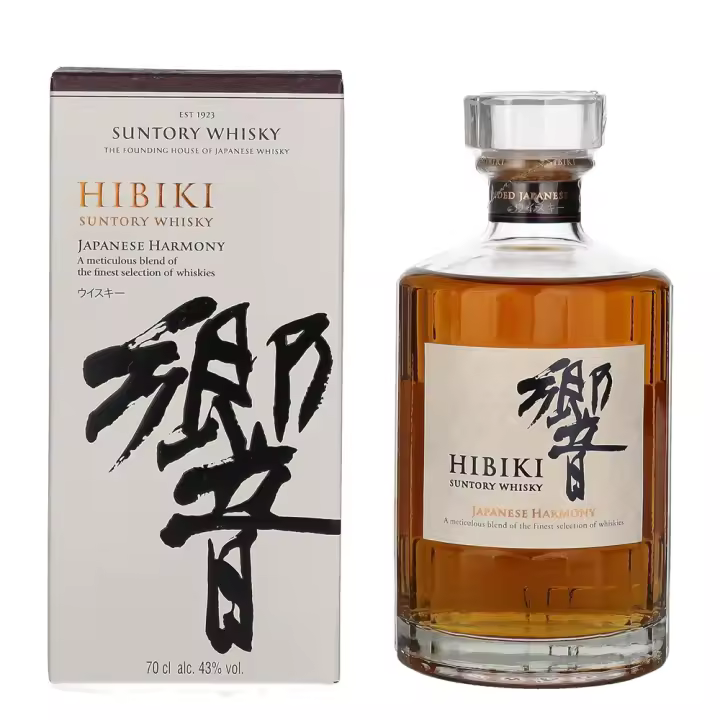 Whisky Hibiki Harmony Suntory 12 Años - Botella 70 CL - Japón Single Malt - 43% - 1