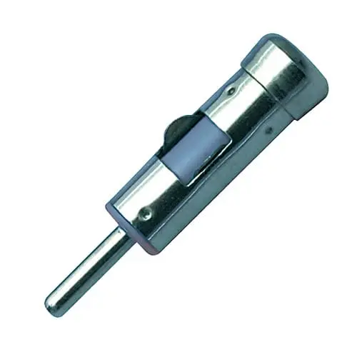 CABLEPELADO - Conector de Antena Macho para Automóvil – Color Gris, Compatibilidad Universal, Alta Resistencia, Mejora de Señal, Fácil Instalación, Material Zinc y Plástico Reforzado. - 1