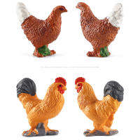 Modelos Miniatura De Animales Muebles Pollo Pato Ganso Vaca Estatua Educativa Juego De Juguetes Para Jardín SandBox Decoración De Hogar - details 10