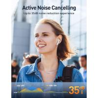 Auriculares inalámbricos con cancelación activa de ruido, auriculares Bluetooth 5.3, graves mejorados, auriculares con cancelación de ruido de 35 dB, resistentes al agua, modo Passthrough, 4 micrófonos ENC, carga rápida 3 EQ - details 6