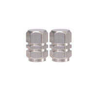 4Pcs Tapas De Válvula De Neumático Para Coche Aluminio Impermeable Decoración De Automóvil Accesorios De Coche Tapas De Rueda Y Aspa - details 12