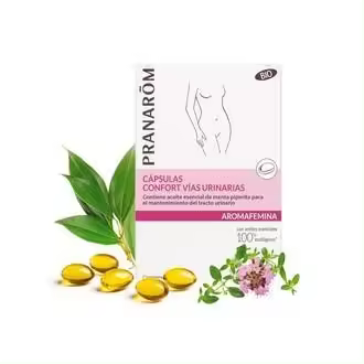 PRANAROM AROMAFEMINA CONFORT VIAS URINARIAS BIO 30 CAPSULAS REF 15036 PK - 1