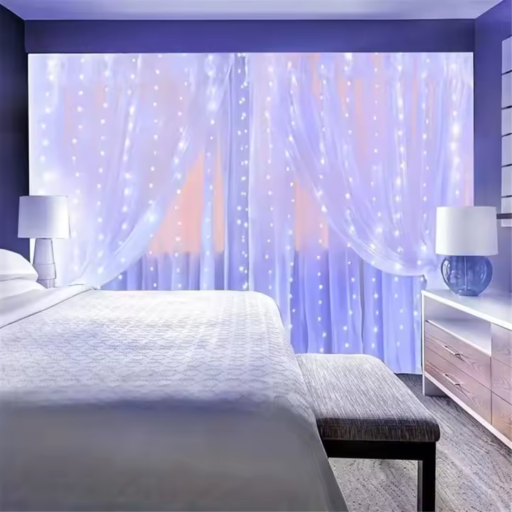 Luz De Navidad LED Para Boda Y Fiesta 6/3M Guirnalda De Hadas Decorativa Para Hogar Con 8 Modos Luz USB Para Decoración De Año Nuevo 2025 - 1