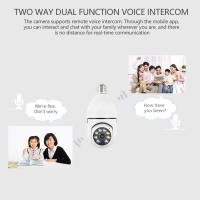 Cámara De Vigilancia Inteligente ICSEE E27 3MP Con Visión Nocturna En Color Y Zoom Digital Para El Hogar Conectada a WiFi Detecta Humanos - details 4