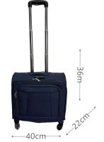 Maletín Trolley Equipaje de Mano de Negocios 4 Ruedas 360° para Portátil.40 x22x 36cm. - details 0