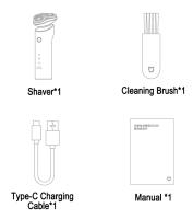 Xiaomi Mijia S500 Afeitadora Eléctrica Para Hombres Tríplice Cuchilla Afeitado Seco Y Húmedo Cabeza Flotante Afeitadora Eléctrica Máquina De Afeitar - details 12