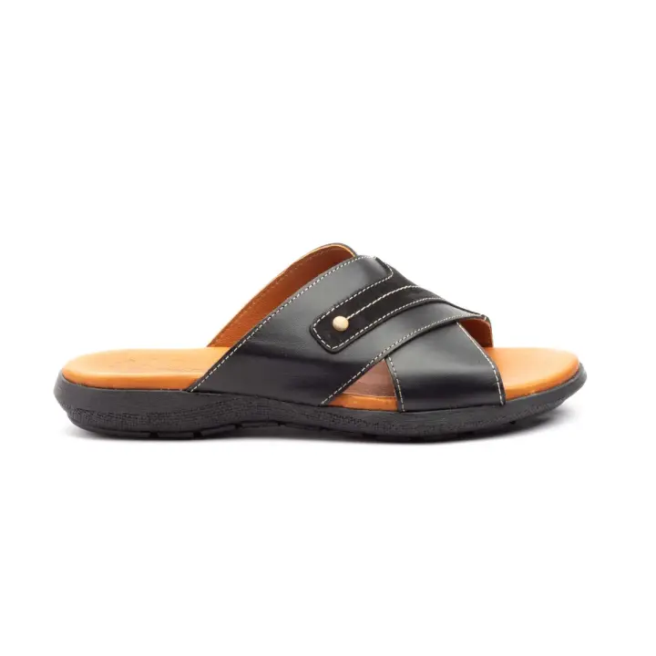 Iberico Shoes Sandalias Confort de Piel Negra - Ibérico Shoes - 1