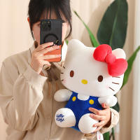 Muñeca De Peluche Sanrio Hello Kitty Anime Suave Almohada Regalo De Cumpleaños Para Niñas Muñeco De Hello Kitty Kawaii De Plushier - details 11