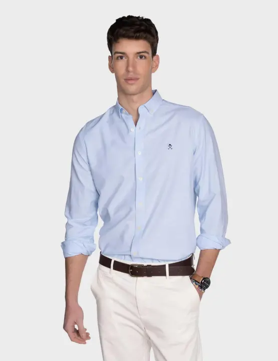 Harper & Neyer Icon camisa azul claro para hombre - 1