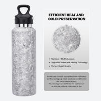 Botella De Agua Aislada De Titanio Boundless Voyage Doubles Enchufe Deportiva Ligera Y Sellada Para Gimnasio Resistente Al Agua - details 2