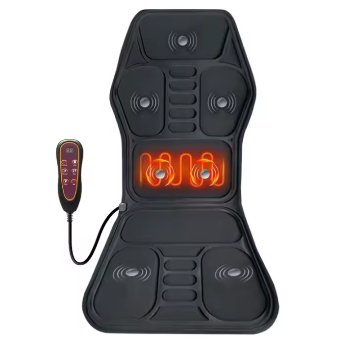 Silla, cojín de masaje with 10 vibraciones motorizadas para espaldas, masajeador de cuerpo complete - 1