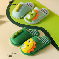 Alfombrillas De Invierno Para Niños Con Diseño De Dinosaurio Antideslizantes Y Cómodas Zapatillas De Algodón Para Interior Unisex Tallas Para Edades 1-12 Años - details 9