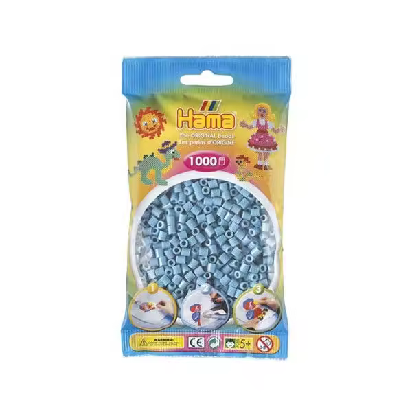 Bolsa Hama 1000 piezas Midi Color Turquesa - 1
