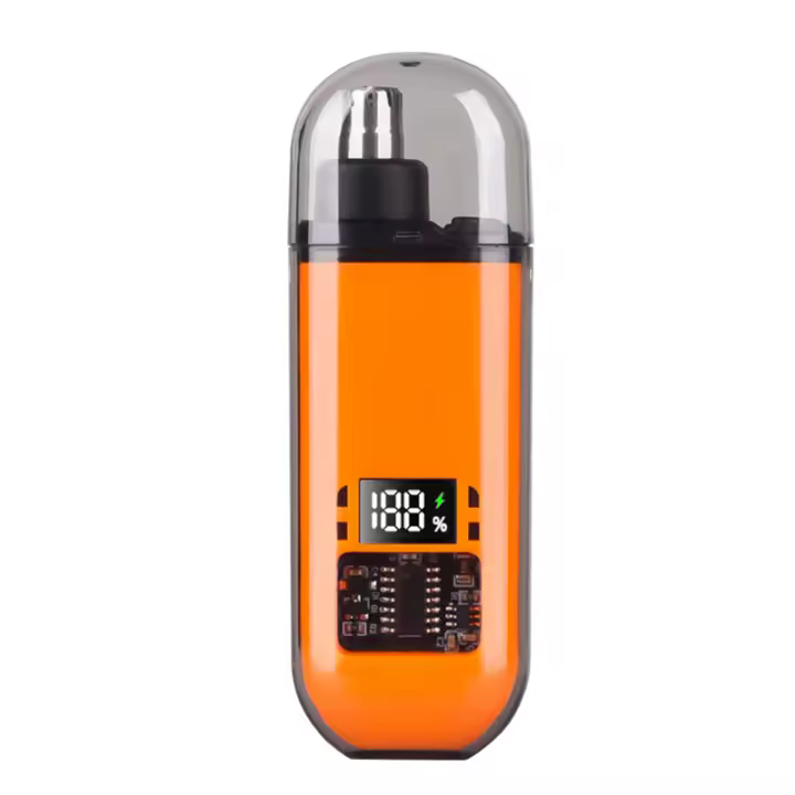 Aparato De Corte De Pelo Nasal Eléctrico Recargable Para Hombres Y Mujeres Mini Tijeras De Pelo Para Nariz Y Orejas Uso Duradero De 85 Mins - 1