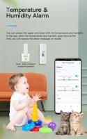 Sensor De Temperatura Y Humedad Inteligente Tuya BT Para Interior Control Remoto Por APP Compatible Con Alexa Y Google Home - details 10