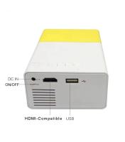 YG300 Proyector Portátil HD 1080P 800 Lumen Enfoque Manual WiFi Bluetooth Cine En Casa Exterior Video LED Proyector - details 3