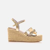 Sandalias plataforma mujer MARIAMARE 68560 C56765 SANDALIA CUÑA YUTE CHAMPAGNE 35902 25V - details 0