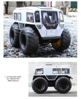 Modelo De Coche Todoterreno Ruso Sherp 1/24 Con Sonido Luz Puertas Abiertas Absorción De Choque Regalo Para Niños Metal No Batería - details 16