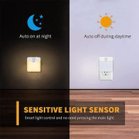 Lámpara LED De Sensor De Movimiento Para Habitación De Niños Con Sensor De Atardecer Hasta Medianoche Luz Nocturna Dimmable Sin Cable Eficiente Energéticamente Con Enchufe UK EU Para Pasillo - details 7