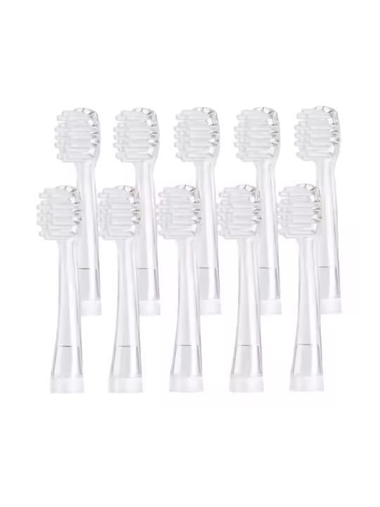 Cabezas De Repuesto Para Cepillo De Dientes Eléctrico Para Niños Bric's 10 Piezas Cerdas Suaves Higiene Oral SG902 SG602 - 1