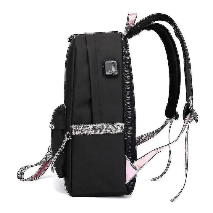 Mochipa Blackpink, mochipa recargable por USB, mochipa Escolar para estudiantes - 1