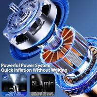 Inflador De Neumáticos Portátil Sin Cable Con Compresor Digital Para Coche Bicicleta Y Balones Air Pump Tire Inflator Portable Compressor Digital Para Automóvil Y Bicicleta - details 2