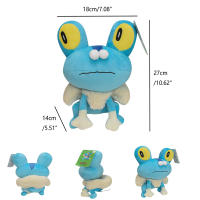 Muñeco De Peluche Froakie Original Anime Japonés Muñeco De Algodón PP Para Cojín Regalo De Cumpleaños Para Niños Y Adultos Unisex - details 1
