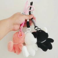 Llavero De Peluche Alienígena Con Ojos Grandes Accesorio Para Bolsos Y Parejas Regalo De Animal De Peluche Colgante Para Llaves - details 5